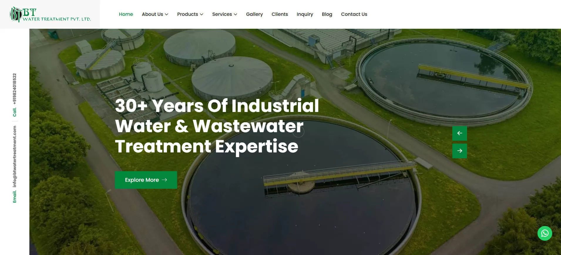 BT Water Treatment